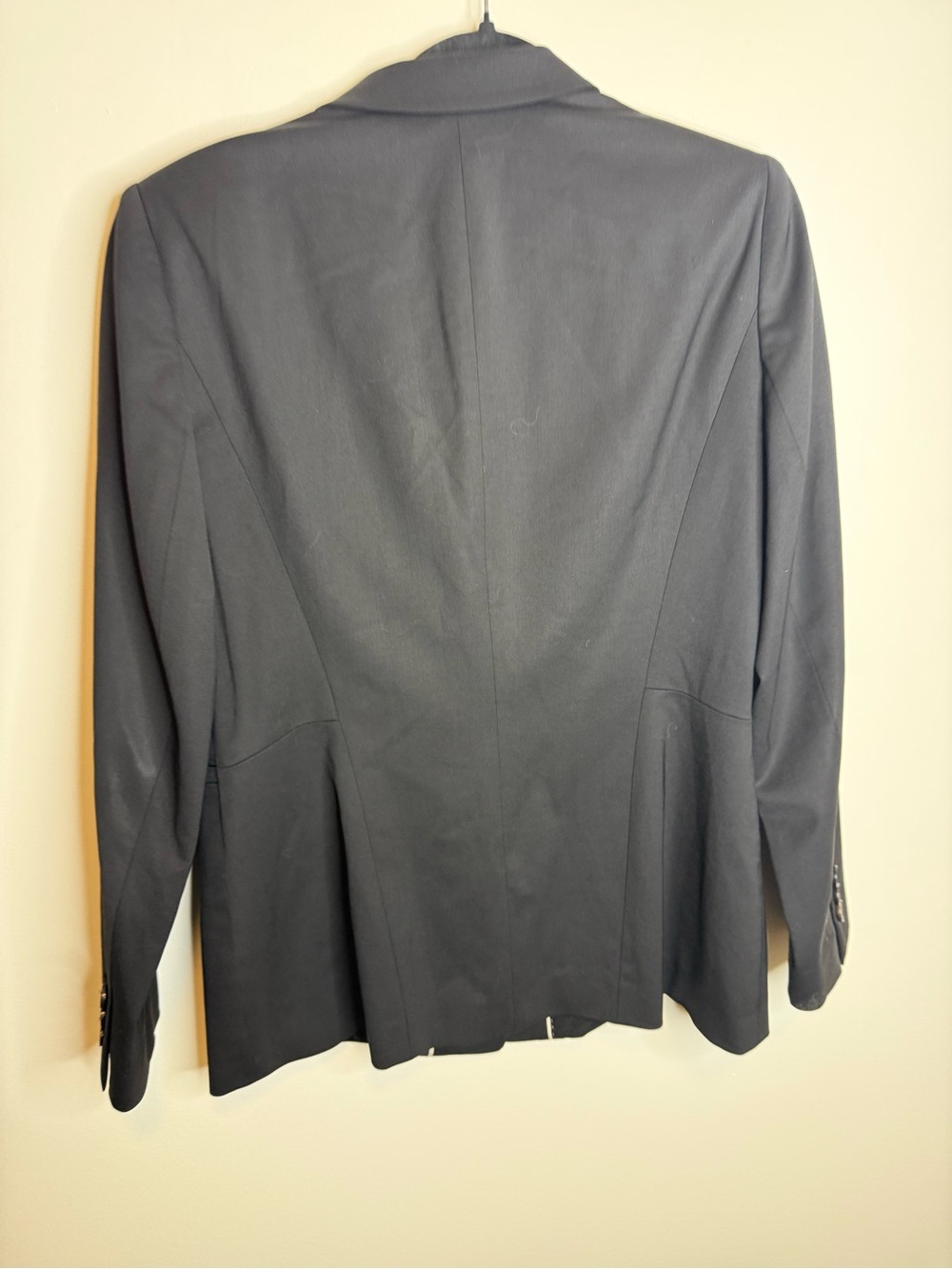 Lafayette 148 Blazer Size 8 blazer wool blend two button - Picture 7 of 8